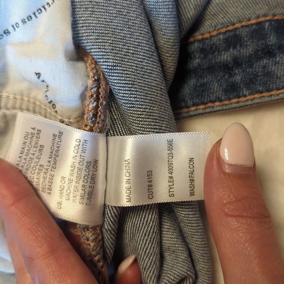 Articles of Society Women's High Rise Straight Jeans Sz 26 NWT - Picture 8 of 9